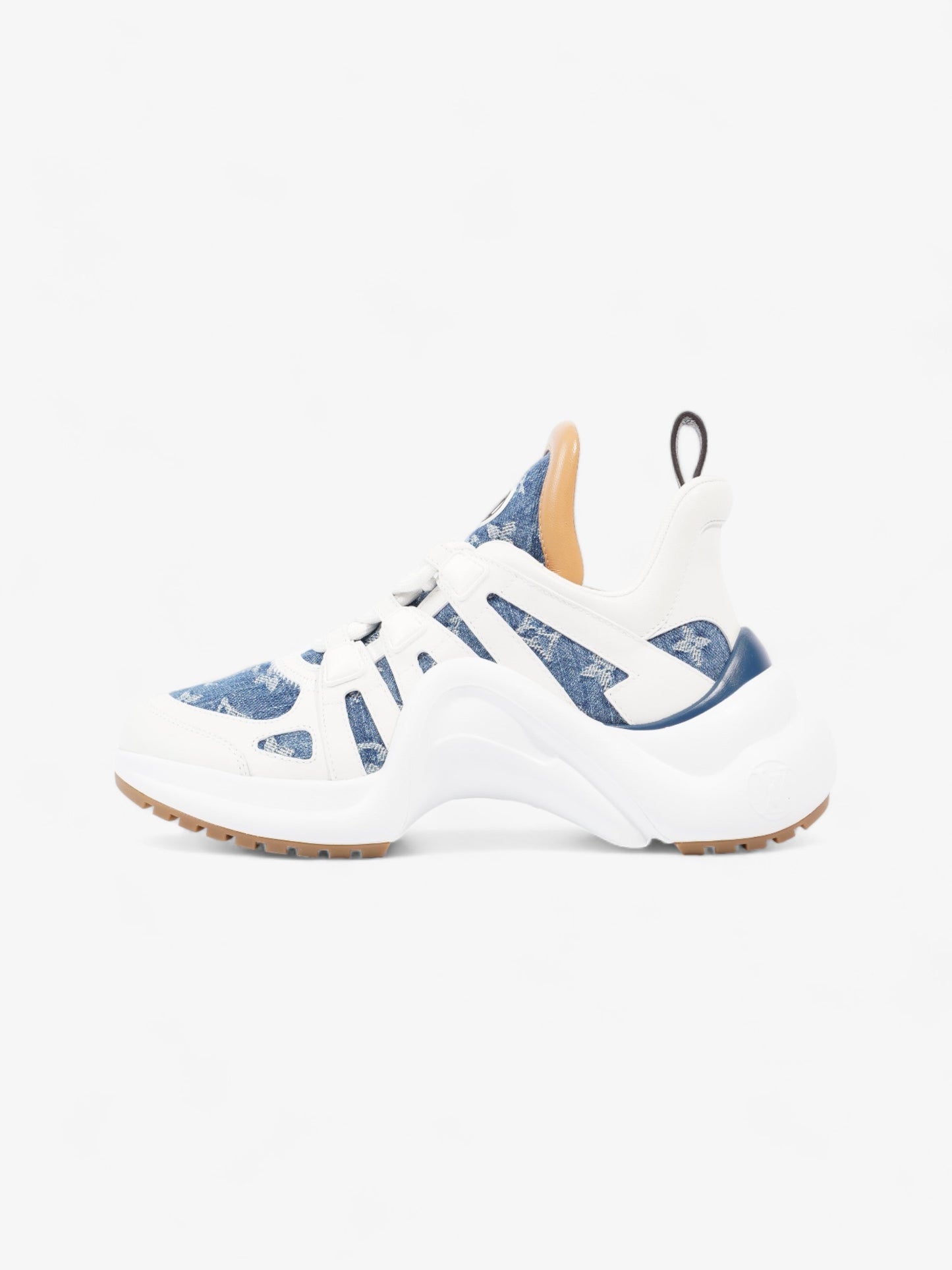 Louis Vuitton Archlight Blue Monogram / White Denim EU 37 UK 4
