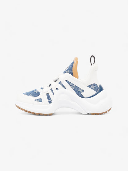 Louis Vuitton Archlight Blue Monogram / White Denim EU 37 UK 4