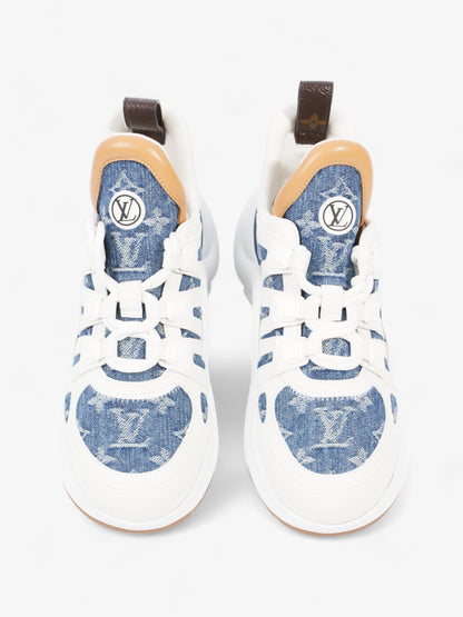 Louis Vuitton Archlight Blue Monogram / White Denim EU 37 UK 4