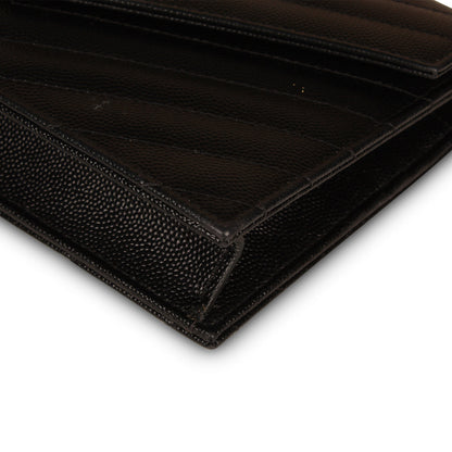 Saint Laurent Monogram Envelope Chain Wallet