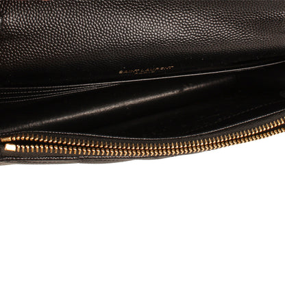 Saint Laurent Monogram Envelope Chain Wallet