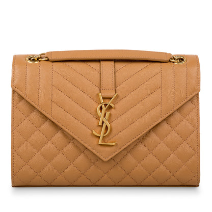 Saint Laurent Small Monogram Mix Matelasse Shoulder Bag