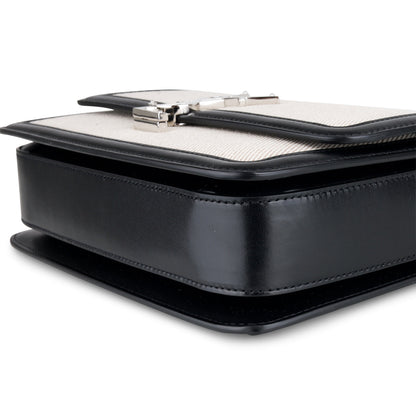 Saint Laurent Solferino Canvas Bag