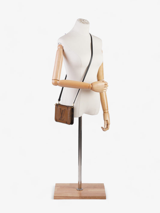 Louis Vuitton Reverse Pochette Double Zip Monogram Canvas