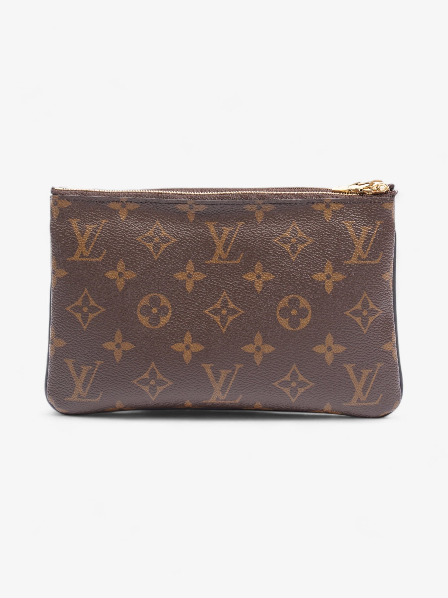 Louis Vuitton Reverse Pochette Double Zip Monogram Canvas
