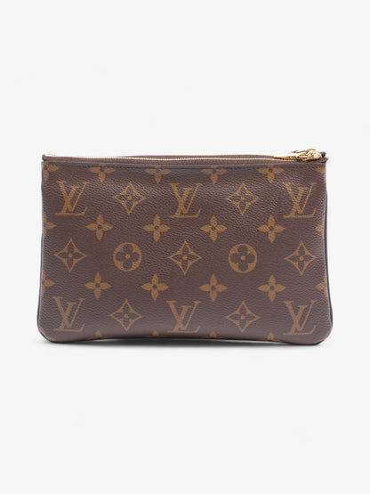 Louis Vuitton Reverse Pochette Double Zip Monogram Canvas