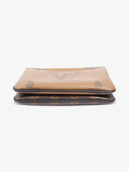 Louis Vuitton Reverse Pochette Double Zip Monogram Canvas