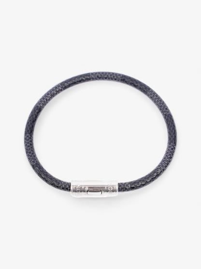 Louis Vuitton Keep It Bracelet Damier Graphite / Silver Canvas