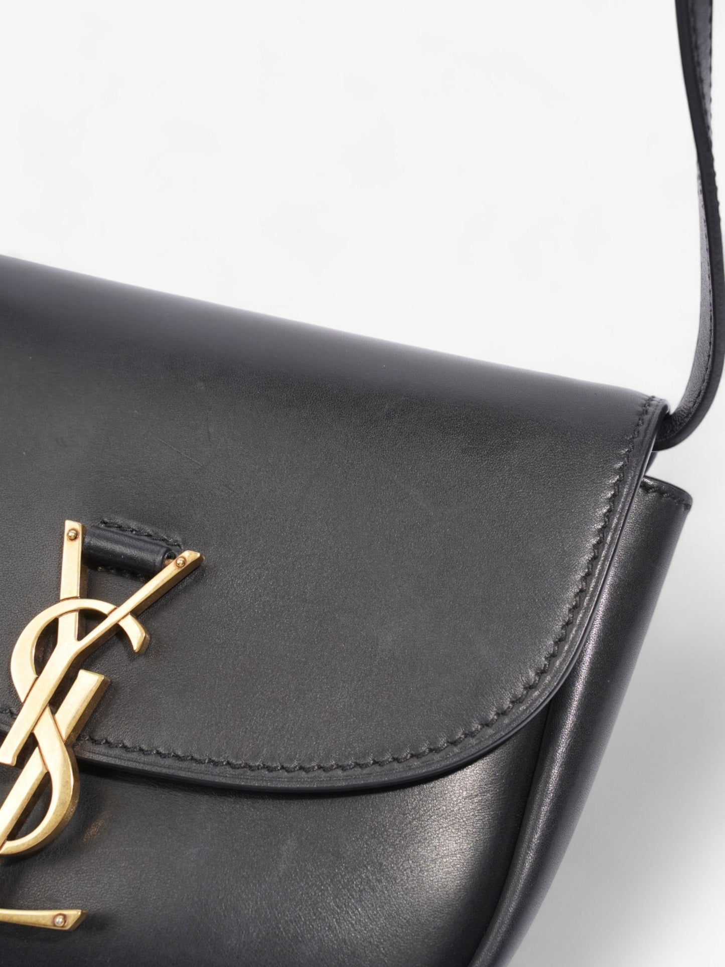 Saint Laurent Kaia Black Calfskin Leather Small