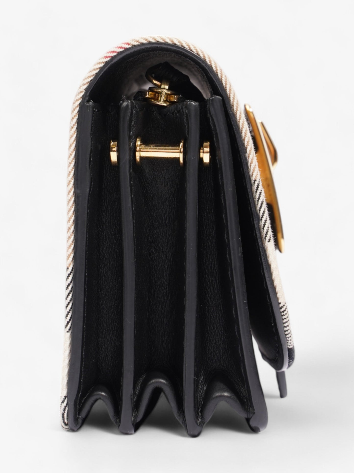 Burberry Madison House Check / Black Canvas