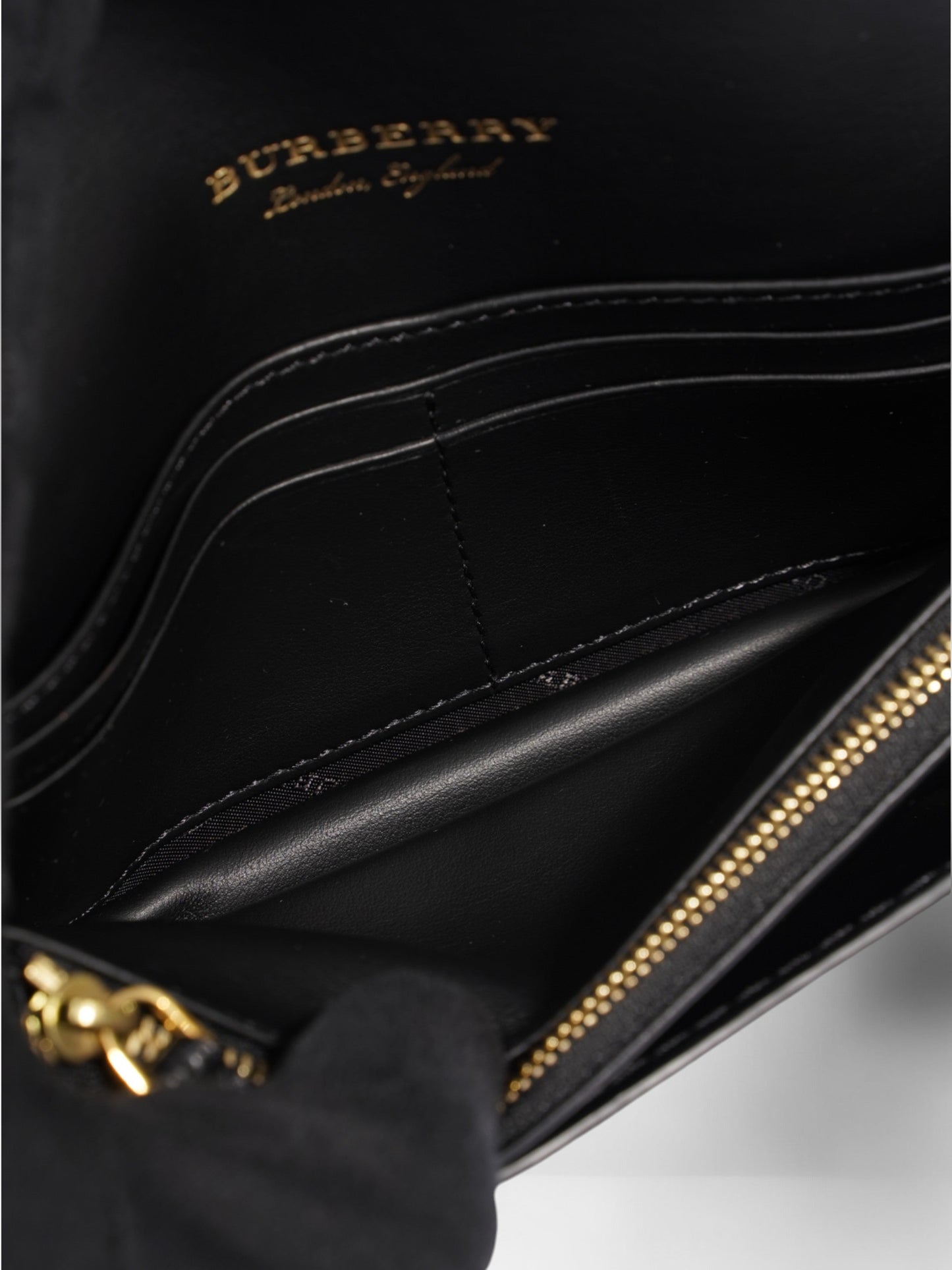 Burberry Madison House Check / Black Canvas
