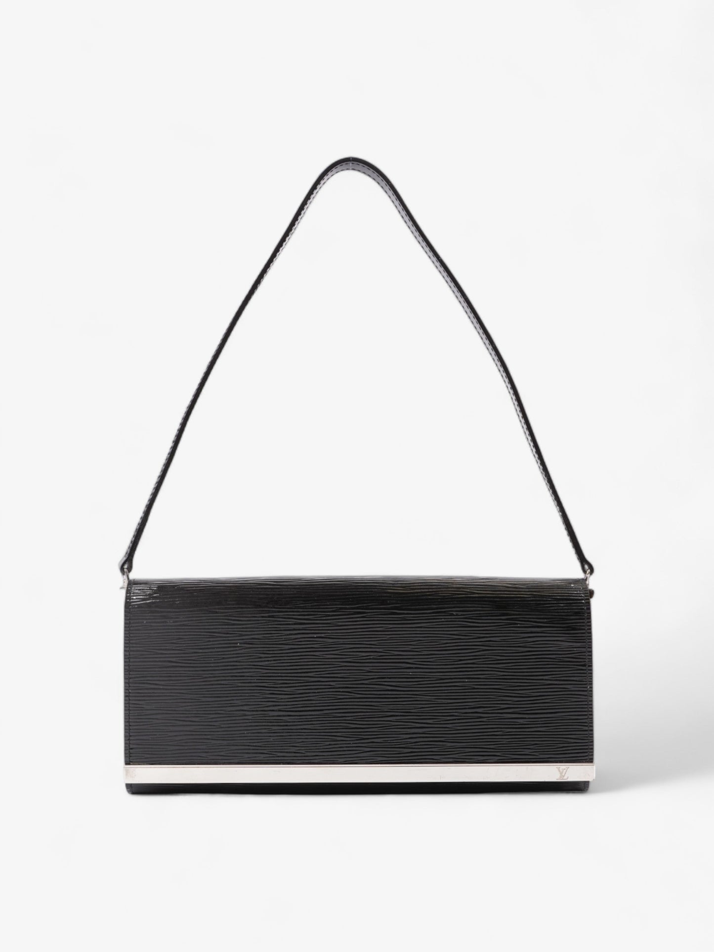 Louis Vuitton Sevigne Clutch Bag Black Epi Leather