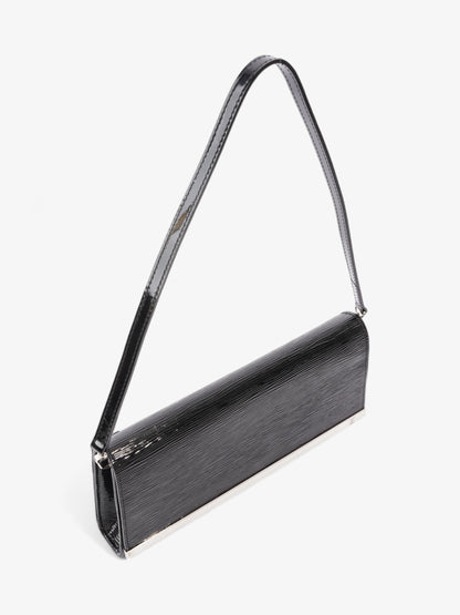 Louis Vuitton Sevigne Clutch Bag Black Epi Leather
