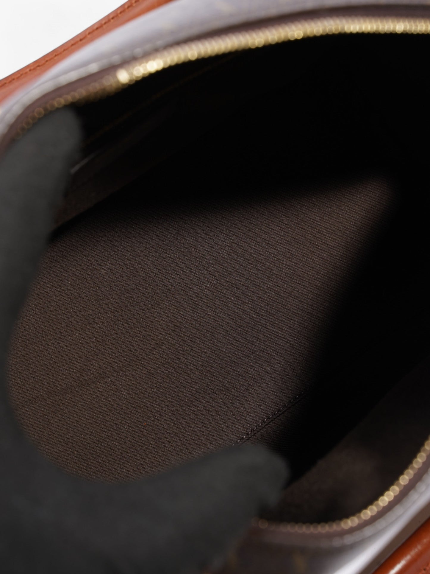 Saint Laurent Le Monogramme Duffle Bag Brown Canvas