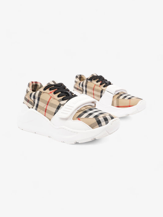 Burberry Regis Sneaker Archive Beige Cotton EU 37 UK 4