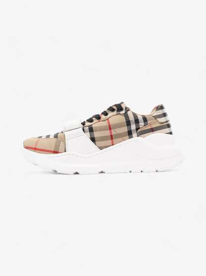 Burberry Regis Sneaker Archive Beige Cotton EU 37 UK 4