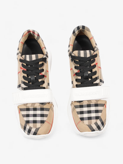 Burberry Regis Sneaker Archive Beige Cotton EU 37 UK 4