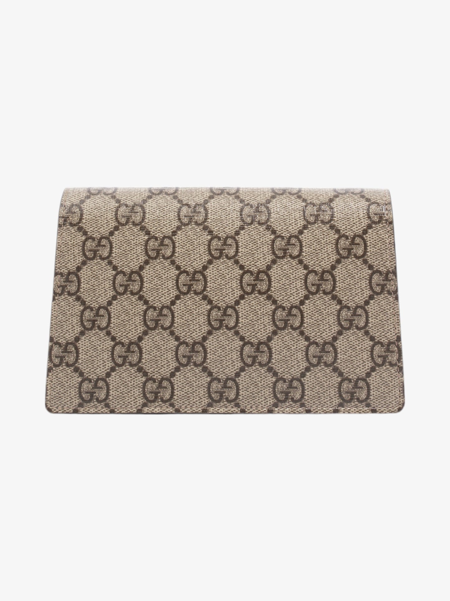 Gucci Dionysus GG Supreme / Beige Coated Canvas Super Mini