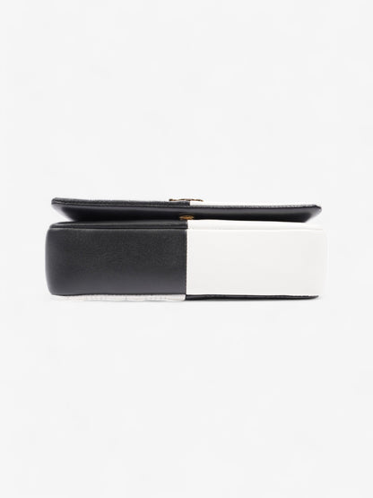 Burberry Lola bag Black / White Leather Small