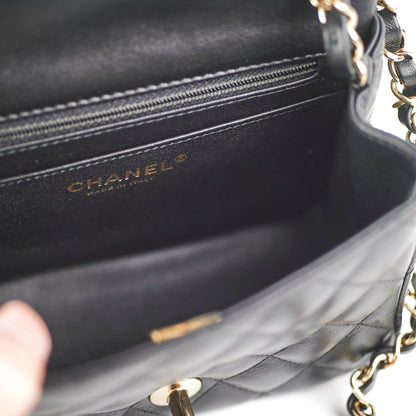 Chanel Classic Square Flap Lambskin Black