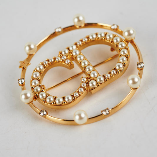 Dior Clair D Lune Brooch Costume Jewellery