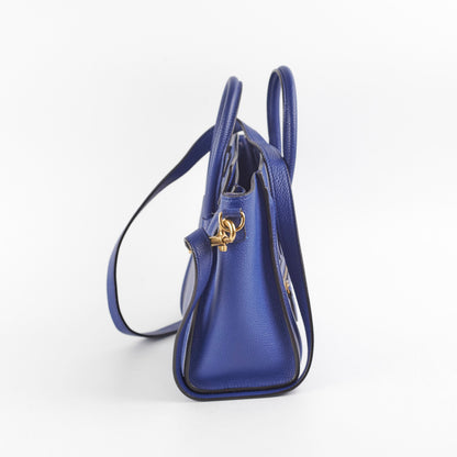Celine Luggage Nano Blue