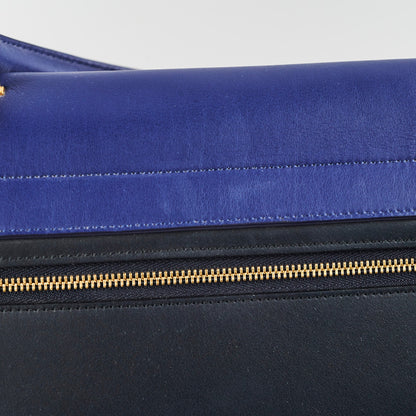 Celine Trapeze Medium Blue/Navy