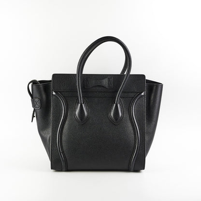 Celine Micro Luggage Black