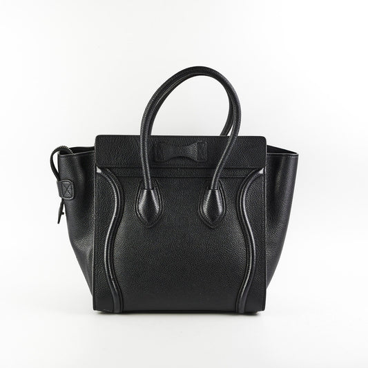 Celine Micro Luggage Black