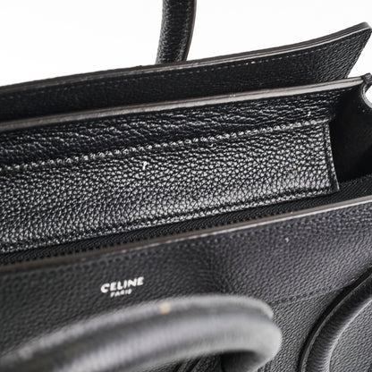 Celine Micro Luggage Black
