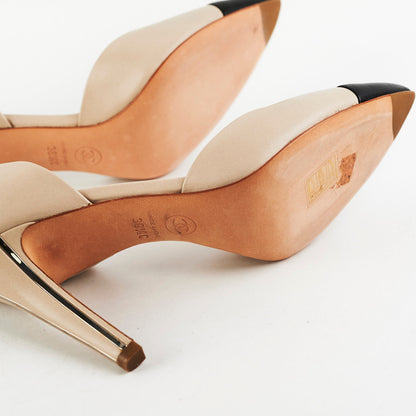 Chanel Heels Cream Size 38.5