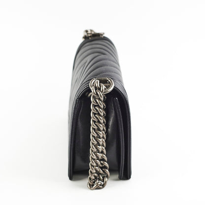 Chanel Caviar Old Medium Boy Black
