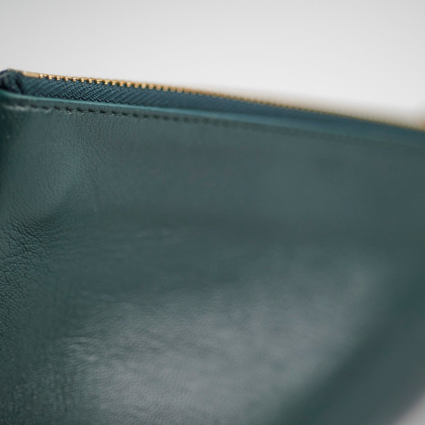 Celine Trio Bag Lambskin Green
