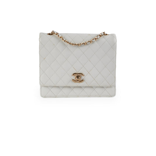 Deal of The Week - Chanel Square Crossbody Bag Ivory