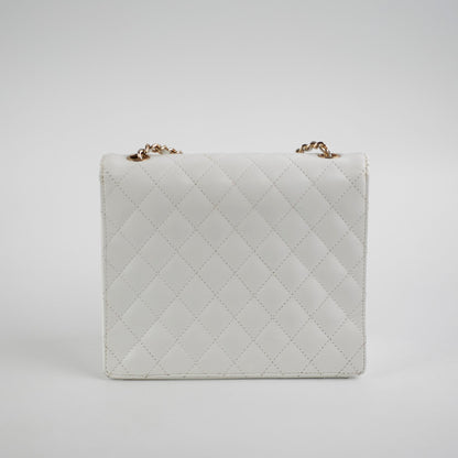Deal of The Week - Chanel Square Crossbody Bag Ivory