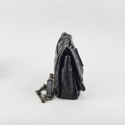 Saint Laurent Baby Niki Calfskin Bag Black
