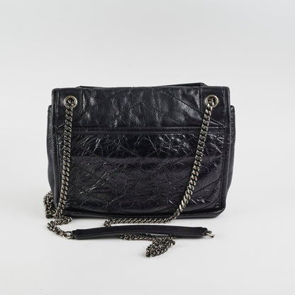 Saint Laurent Baby Niki Calfskin Bag Black