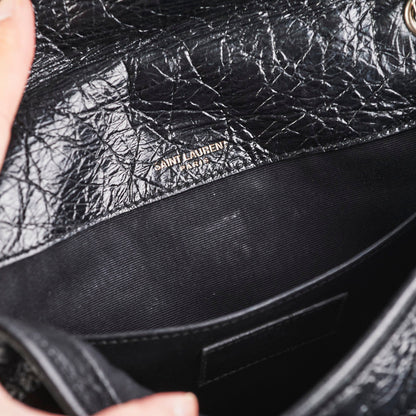 Saint Laurent Baby Niki Calfskin Bag Black