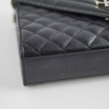 Saint Laurent Envelope Black Shoulder Bag
