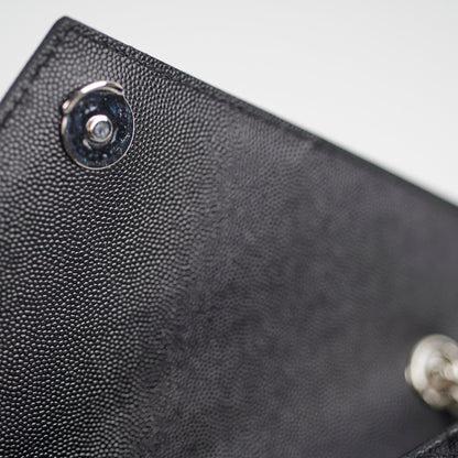 Saint Laurent Envelope Black Shoulder Bag