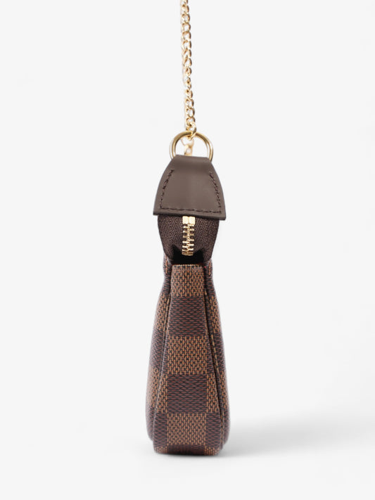 Louis Vuitton Mini Pochette Accessoires Damier Ebene Coated Canvas