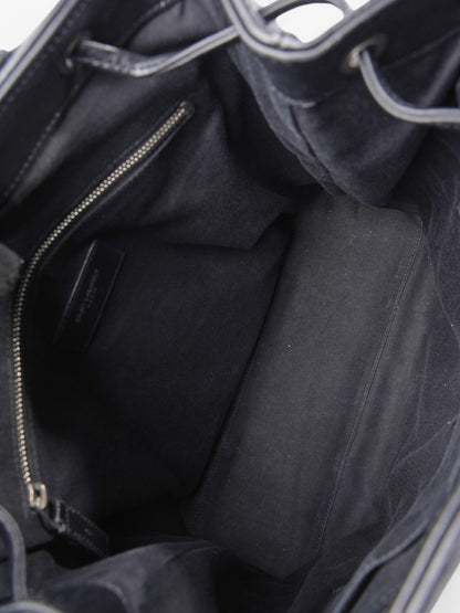 Saint Laurent Backpack Black Leather