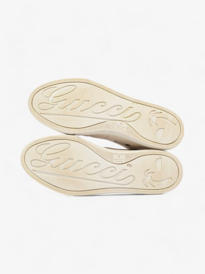 Gucci GG Monogram High-Top Sneakers Beige  Canvas EU 38 UK 5