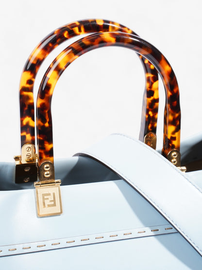 Fendi Sunshine Baby Blue Leather Large