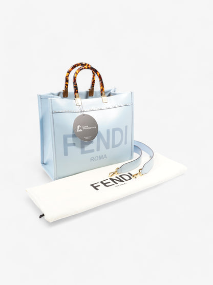 Fendi Sunshine Baby Blue Leather Large
