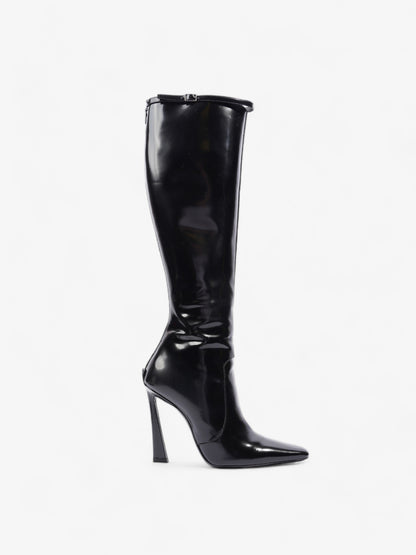 Saint Laurent Tess Boot 110 Black Patent Leather EU 40 UK 7