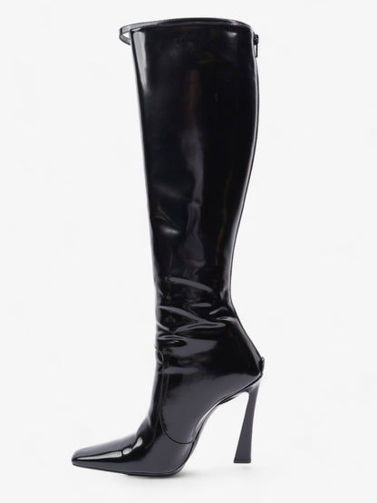 Saint Laurent Tess Boot 110 Black Patent Leather EU 40 UK 7