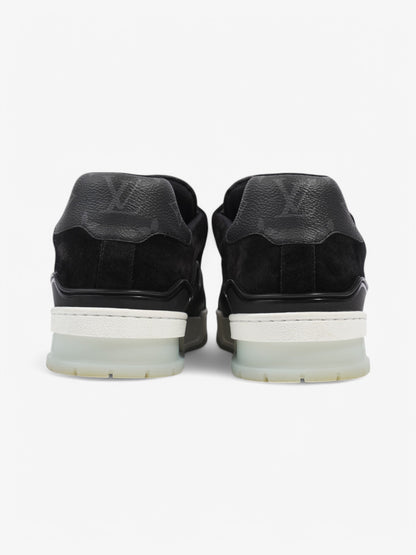 Louis Vuitton LV Trainer Sneakers Black / Grey Leather EU 42 UK 8