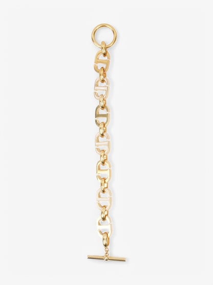 Christian Dior CD Bracelet Gold Base Metal