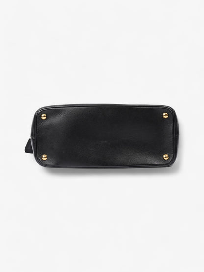 Prada Parabole Shopping Tote Black Saffiano Leather